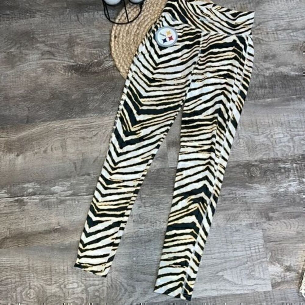 Pittsburgh Steelers Zubaz pants woman’s size small  new without tags